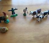 Farmyard figures set (schleich and Great Britain brand)