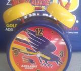 Crows clock with alarm and 2 cushions