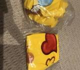 Emoji face inflatable balls