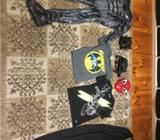 Batman tee shirts, cape, mask and outfits