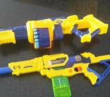 X-Shot blasters with nurf bullets