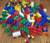 Big Tub of Mega Blocks - 200 pieces