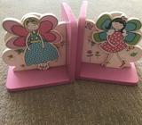 Girls fairy bookends