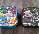 2 lunchboxes. Skylanders and smash