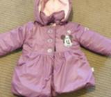 Girls size 1 Minnie puffer jacket