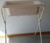 Baby bath with stand