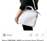 Ikea nursing bag as new