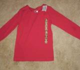 top, new, size 5 for girl