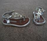 Metellic Gold sandals