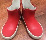 French and Soda Red Gumboots