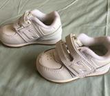 Toddler New Balance white runners size 4 - NEW