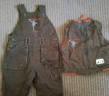 Size 00 peter rabbit dungaree and vest set