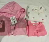 Set of 3 baby girls clothes