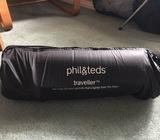 Phil & Teds travel cot - black