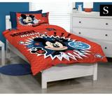 BNIP Mickey Mouse single bed quilt cover sets - 2 available. $20 each