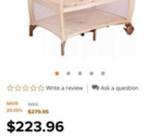 Porter cot with 2 levels excellent quality