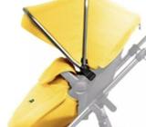 Silvercross hood and apron in yellow