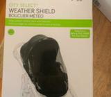 City Select pram baby jogger weather shield brand new