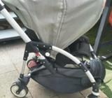 Bugaroo Bee stroller with 2 canopys included. In good condition