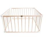 Tikk Tokk Little BoSS Square Timber Playpen Natural