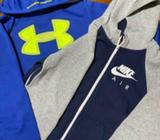 Nike Under Armour jumpers x 2