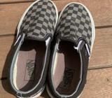 Checkered children's Vans - unworn
