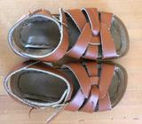Tan children's saltwater sandals