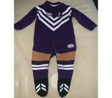 Official AFL Fremantle Dockers Onesie Size 00 3-6 m