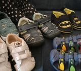 6 pair baby boy shoes