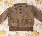 Graciel by fusen usagi brown cotton baby boy jumper size 2