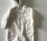 Carter's White Fluffy Onesie
