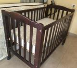 Baby Cot and Mattress