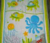 Sea themed cot bedding set