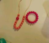 KOVE SILICONE NECKLACE With matching bracelet