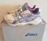 ASICS gel size 1 netball sneakers