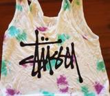 STUSSY SINGLET TIE DYE