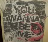 Size 7 Girls tshirt YOU WANNA BE ME