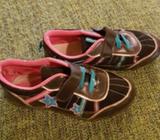 Kids sneakers Size 1 Velcro tabs