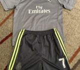 Kids Size 10 Soccer Jersey and shorts
