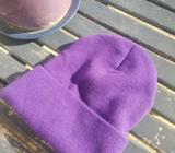 Purple Beanie Hat