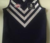 BOYS FREMANTLE DOCKERS PLAYING JUMPER SIZE 10 BRAND NEW