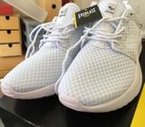 White trainers - brand new in box - size 4