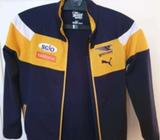 Official West Coast Eagles zip up jacket aged 12