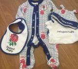 Baby England rugby outfit 3-6 months