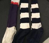 3 pairs boys footy socks size 13-3