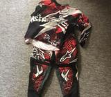 Boys Motor bike outfit motor cross ( 22