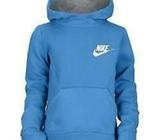 Nike Kids Hoodie - Blue Size 5