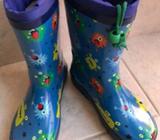 CLARK'S GUMBOOTS / WELLIES - JUNIOR SIZE 32 / AU SIZE 1