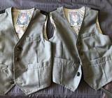 Boys waist coats gum boots
