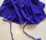 Dance Classique purple wrap skirt, size child large